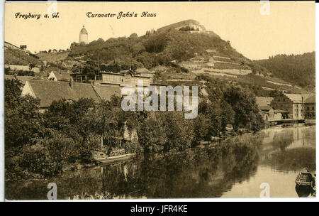 14162-Freyburg-1912-Turnvater Jahns Haus-Brück & Sohn Kunstverlag Banque D'Images