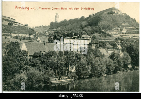 14167-Freyburg-1912-Turnvater Jahns Haus-Brück & Sohn Kunstverlag Banque D'Images