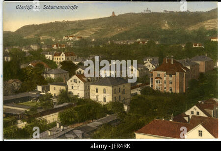 14257-Radebeul-1912-Oberlößnitz, Schumannstraße-Brück & Sohn Kunstverlag Banque D'Images