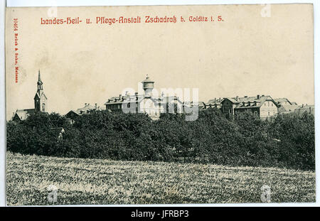 10464-Landesheil-Colditz-1908- und Pflegeanstalt Zschadraß-Brück & Sohn Kunstverlag Banque D'Images