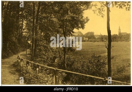 19592-Königsbrück-1915-Promenade-Brück & Sohn Kunstverlag Banque D'Images