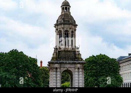 Trinity College de Dublin, Irlande. Banque D'Images