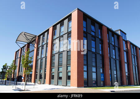 L'université de Swansea Bay - Ingénierie du bâtiment Banque D'Images