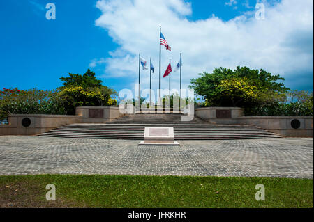 American Memorial Park, Saipan, Mariannes du Nord, Centre du Pacifique Banque D'Images