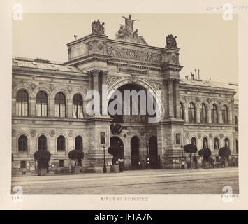 Édouard Baldus, Paris - Palais de l'industrie, entre 1851 et 1870 Banque D'Images