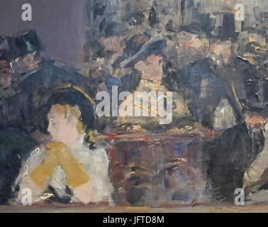 Édouard Manet - Un Bar aux Folies-Bergère aux (détail) Banque D'Images