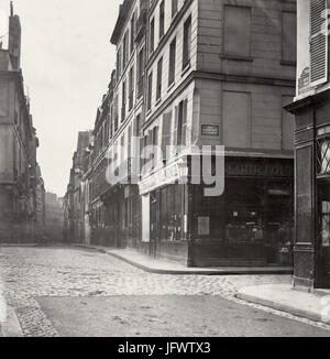 Charles Marville, rue Saint-Dominique, ca. 1853-70 Banque D'Images