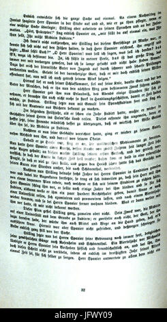 CHRONIK DER FAMILIE FLENDER, Ludwig Voss (Verlag), Düsseldorf 1900, S. 32 (Johann Heinrich Jung, gen. Jung-Stilling, geb. En 1740 Grund im Siegerland, gest. 1817 à Karlsruhe beschreibt Peter Johannes Flender) Banque D'Images