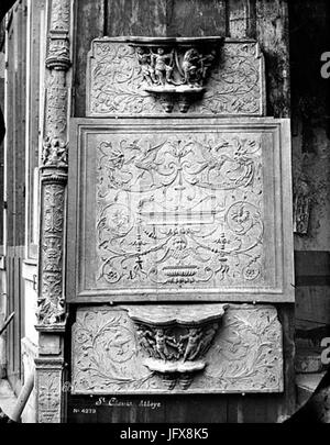 Basilique Saint-Denis - stalles du choeur - Saint-Denis - Médiathèque de l architecture et du patrimoine - APMH00004 3 Banque D'Images