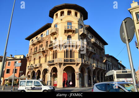 L'architecture du bâtiment de la place Prato della Valle à Padoue, Italie Banque D'Images