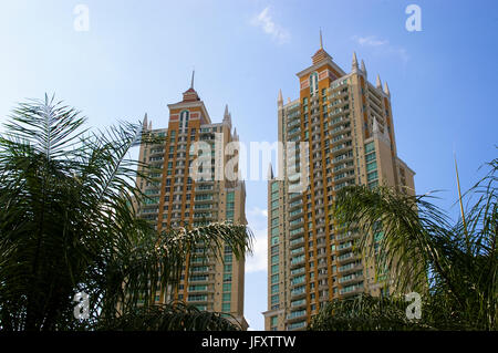 2 immeubles à appartements de la ville de Panama Panama Banque D'Images