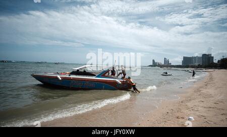 Rivage Golfe de Thaïlande Pattaya Chonburi Thailande Banque D'Images