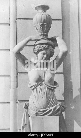 Dresde, Palais des am See xi/Heinrich von Brühl, später des am See xi/Camillo Marcolini, Johann Christoph Knöffel, Statue eines weiblichen Herme Thaddäus von Wiskotschill Ignace , 21. 7. 179 0185 Banque D'Images