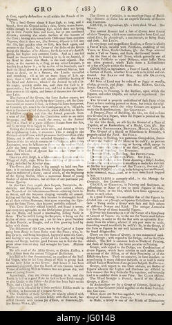 Cyclopedia, chambres - Volume 1 - 0938 Banque D'Images