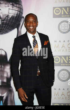 Beverly Hills, CA, USA. 23 Jan, 2016. LOS ANGELES - jan 23 : J August Richards lors de la 47ème NAACP Image Awards nominés déjeuner à l'hôtel Beverly Hilton, le 23 janvier 2016 à Beverly Hills, CA : Crédit Kay Blake/ZUMA/Alamy Fil Live News Banque D'Images