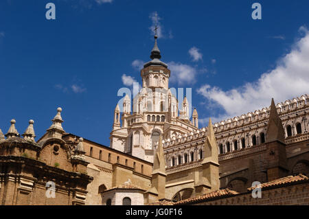 Cathédrale de Tarazona, province de Saragosse, Aragon, Espagne Banque D'Images