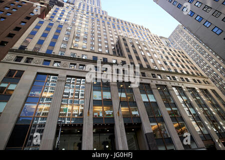 40 Wall street le trump building New York USA Banque D'Images