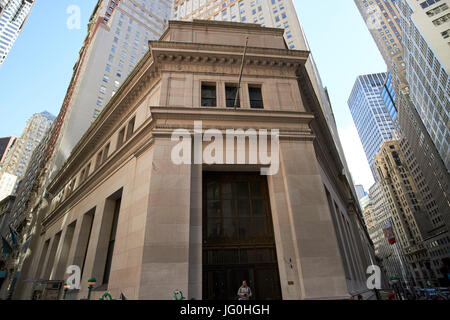 23 Wall Street New York City USA Banque D'Images