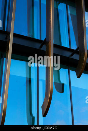 Bâtiment Oastler, Huddersfield University Campus Banque D'Images