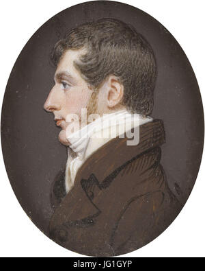 George Granville Sutherland-Leveson-Gower, 2e duc de Sutherland, par l'école anglaise vers 1810 Banque D'Images