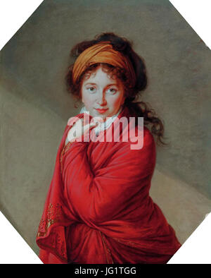 La comtesse Golovine, par Elisabeth Vigée-Lebrun Banque D'Images