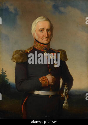 Baron Gerard Huibert van Burgst Nahuys (1782-1858). Lid van de Raad van Nederlands Oost Indië, in het-generaal van uniforme majoor titulair Rijksmuseum SK-C-1564 Banque D'Images