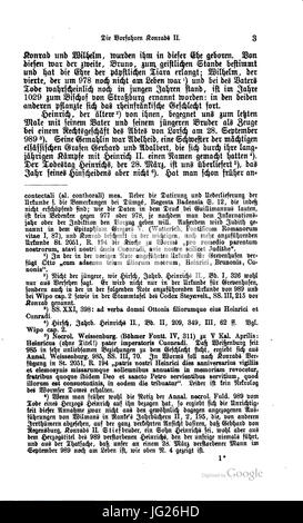 Jahrbücher Konrad II Bande 1 014 Banque D'Images