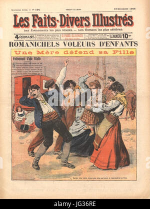 Les Faits-divers illustrés - 10 décembre 1908 Banque D'Images