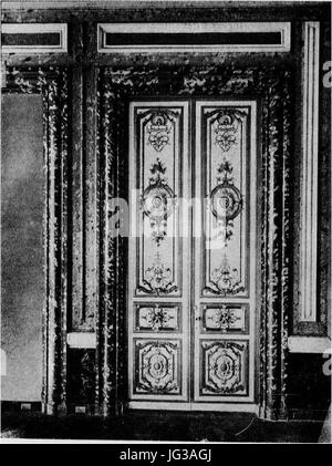 Hôtel de Monaco. Salle à manger. Porte Banque D'Images