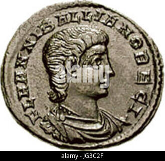 Hannibalianus - Follis s3935 28avers29 Banque D'Images
