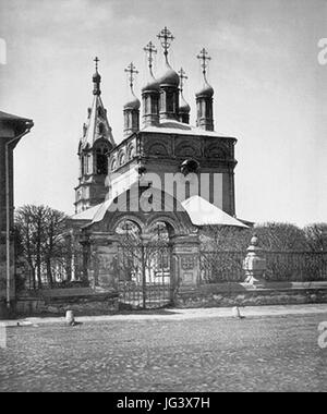 Moscou 1882 Église de St Nicholas dans Pupyshi Banque D'Images