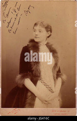 Nadar, Félix - Gabrielle Réjane (1856-1920) 2 Banque D'Images