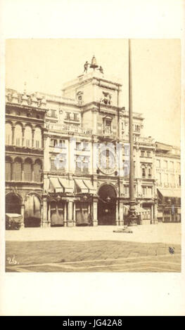 Carlo Naya 281816-188 9 - n. 026 - Venezia - Torre dell orologio Banque D'Images