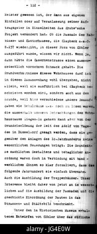 Paul Sültenfuß (1872-1937), Das Düsseldorfer Wohnhaus zur Mitte des 19. Jahrhunderts, (Diss. Aix-la-Chapelle), 19 ème , S. 112 Banque D'Images