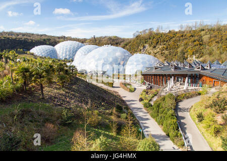 Eden Project - Cornwall Banque D'Images