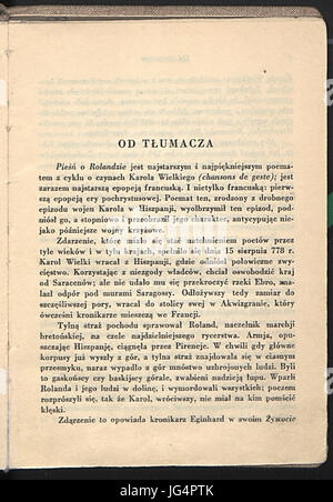 PL Tadeusz Boy-C5o Rolandzie BBeleński-Pieśń 009 Banque D'Images