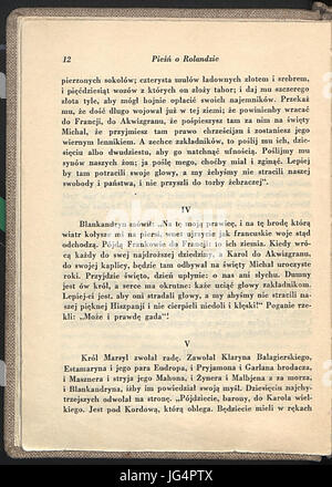 PL Tadeusz Boy-C5o Rolandzie BBeleński-Pieśń 016 Banque D'Images