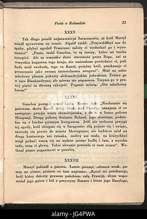 PL Tadeusz Boy-C5o Rolandzie BBeleński-Pieśń 0 Banque D'Images