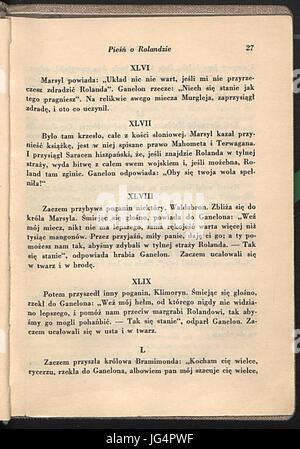 PL Tadeusz Boy-C5o Rolandzie BBeleński-Pieśń 031 Banque D'Images