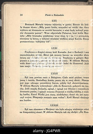 PL Tadeusz Boy-C5o Rolandzie BBeleński-Pieśń 038 Banque D'Images