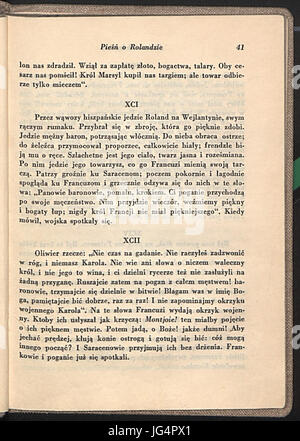 PL Tadeusz Boy-C5o Rolandzie BBeleński-Pieśń 045 Banque D'Images