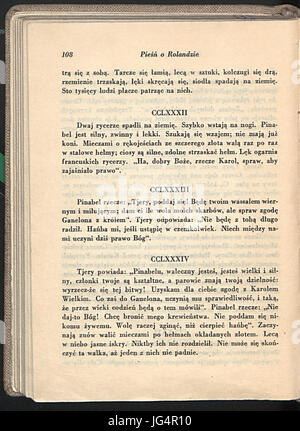 PL Tadeusz Boy-C5o Rolandzie BBeleński-Pieśń 112 Banque D'Images