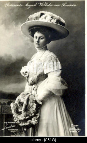 La princesse Alexandra Victoria de Schleswig-Holstein-Sonderburg-Glücksburg Banque D'Images