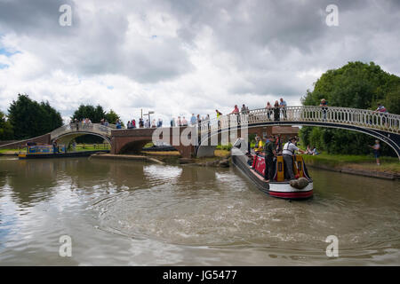 15-04 historique rassemblement à Braunston, Northamptonshire Braunston, Marina Banque D'Images