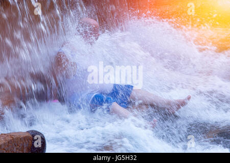 Tabacon Grand Spa Resort à l'Arenal, Costa Rica. Banque D'Images