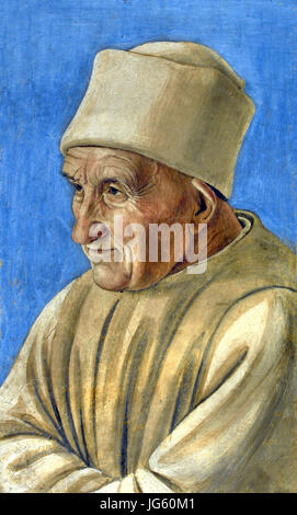 Portrait d'un vieil homme 1485 Filippino Lippi (1457-1504) Florence, Rome, Italie Italien Banque D'Images