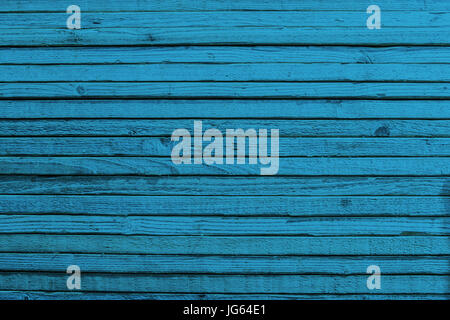 Fond bleu , bois de chêne - fond de bois, panneaux de bois Banque D'Images