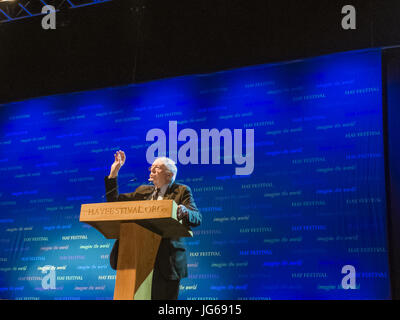 Le sénateur Bernie Sanders parle et héberge un Q et un à la brixton academy au Hay Festival comprend : le sénateur Bernie Sanders Où : London, Londres, Royaume-Uni Quand : 02 Juin 2017 : Crédit Alozie/WENN.com Banque D'Images