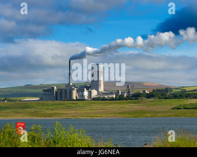 'Lafarge Cement Works', Dunbar, East Lothian, Scotland, UK, Europe Banque D'Images
