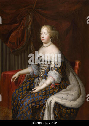 Marie-Thérèse d'Autriche, reine de France Banque D'Images